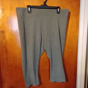Gray Stretchy Leggings Comfortable Fit